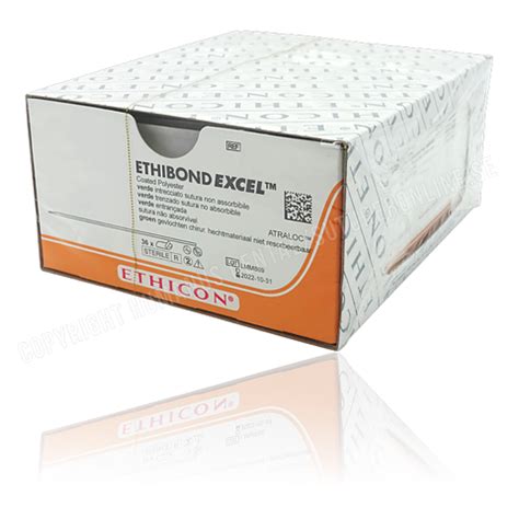 Ethibond suture by Ethicon. Buy it from Suture Online